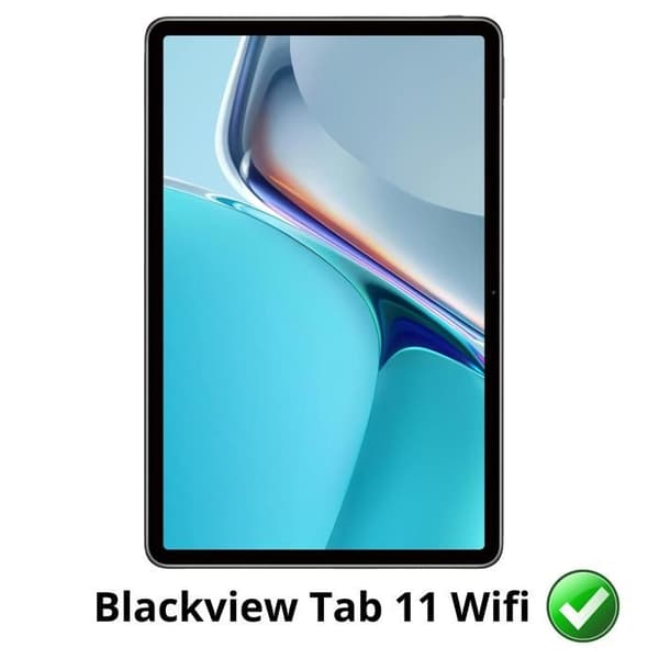 Skydd för skärm till Blackview Tab 11 Wifi [Pack 2] Ultra Tunn Plast Skyddsfilm Phonillico