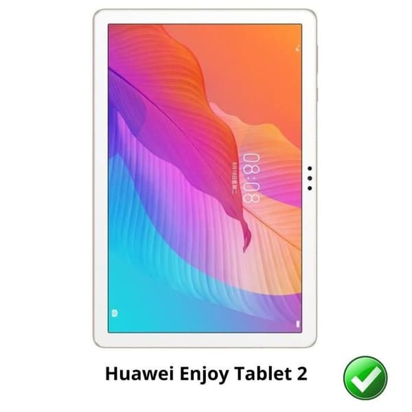 Skärmskydd - Phonillico - Huawei Enjoy Tablet 2 - Pack om 2 - Repellent mot repor - Ultranätt