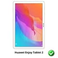 Miniatyrbild 2 av 3: Skärmskydd - Phonillico - Huawei Enjoy Tablet 2 - Pack om 2 - Repellent mot repor - Ultranätt