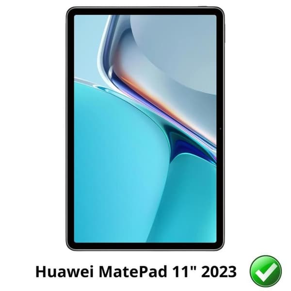 Skärmskydd - Phonillico - Huawei MatePad 11" (2023) - Paket 2 - Resistenta plastfilm - Ultra tunn