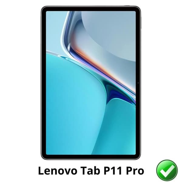 Skärmskydd för Lenovo Tab P11 Pro [Pack 2] Ultra Tunn Plastisk Skydd Film Phonillico