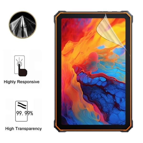 Skärmskydd för Blackview Active 8 Pro [Pack 2] Ultra Tunn Hållbar Plastfilm Phonillico
