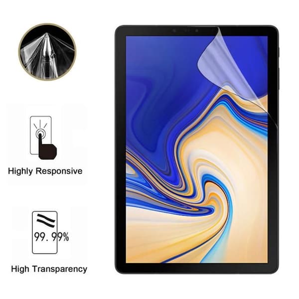 Skyddsskärm för Samsung Galaxy Tab S4 10.5" [Pack 2] Plastfilm skyddande ultra tunn Phonillico