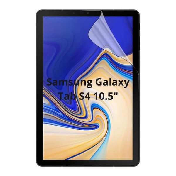 Skyddsskärm för Samsung Galaxy Tab S4 10.5" [Pack 2] Plastfilm skyddande ultra tunn Phonillico