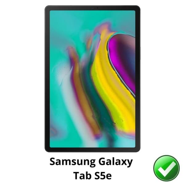 Skyddsskärm - Phonillico - Samsung Galaxy Tab S5e - Paket 2 - Motståndskraftig - Ultra Tunn - Plast