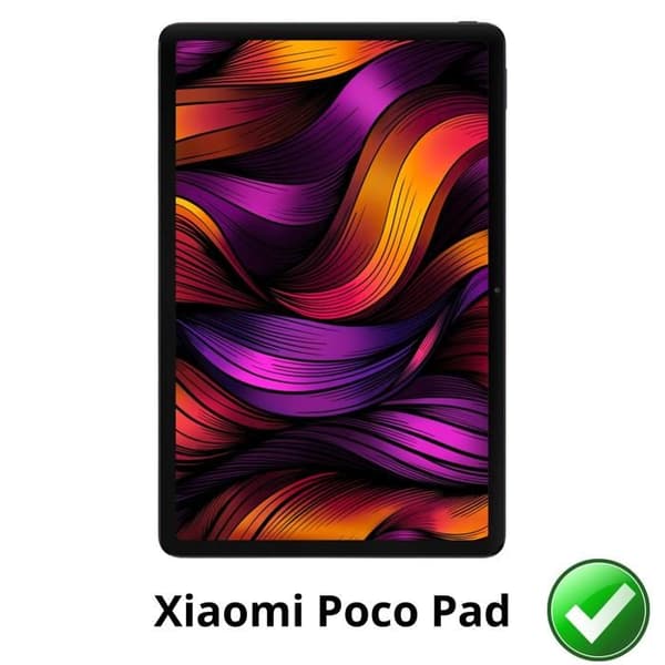 Skärmskydd - Phonillico - Xiaomi Poco Pad - Paket 2 - Motståndskraftig - Ultra Tunn - Premium Plast