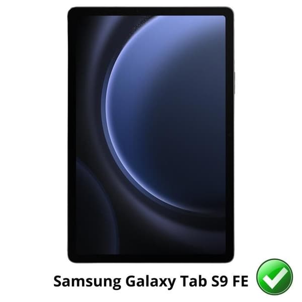 Skärmskydd - Phonillico - Samsung Galaxy Tab S9 FE - Pack 2 - Plastfilm - Repellerande mot repor