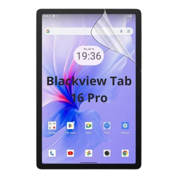 Skyddsskärm - Phonillico - Blackview Tab 16 Pro - Pack 2 - Hållbar Plastfilm - Ultratunn