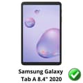 Miniatyrbild 2 av 3: Skyddsskärm för Samsung Galaxy Tab A 8.4" (2020) [Pack 2] Ultra Tunn Hållbar Plastskydd Film Phonillico