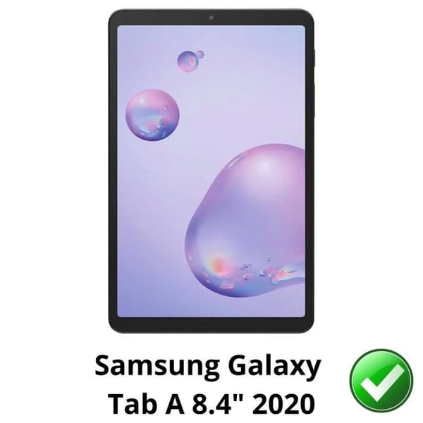 Skyddsskärm för Samsung Galaxy Tab A 8.4" (2020) [Pack 2] Ultra Tunn Hållbar Plastskydd Film Phonillico