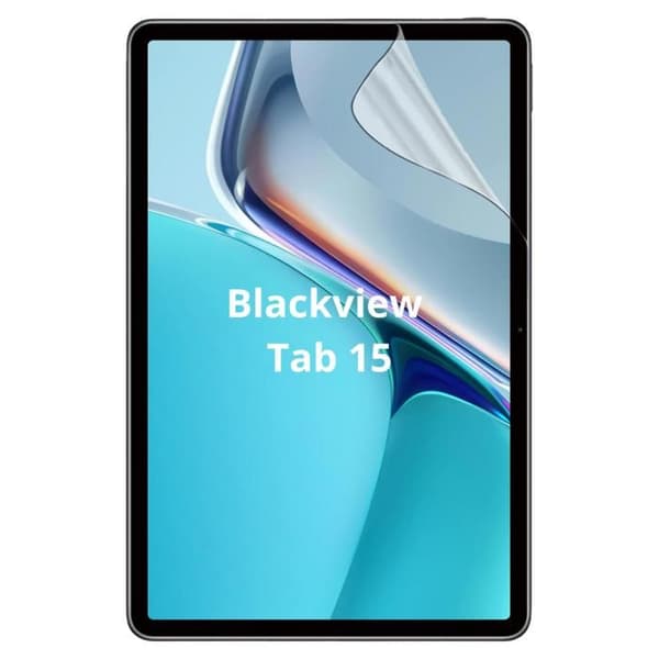 Skydd för skärm till Blackview Tab 15 [Paket 2] Ultra Tunn Plastfilm Skyddad Phonillico