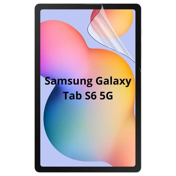 Skyddsskydd för Samsung Galaxy Tab S6 5G [Pack 2] Ultratunn Plastskydd Film Phonillico