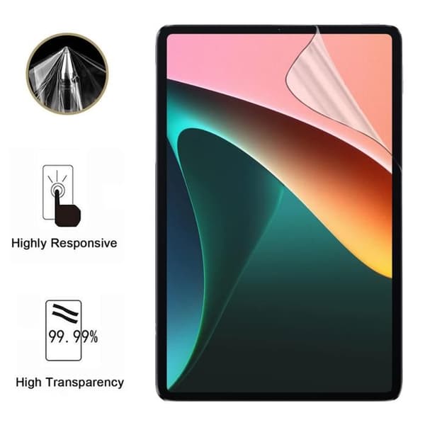 Skärmskydd - Phonillico - Xiaomi Pad 5 Pro - Paket med 2 - Repellent - Ultratunn