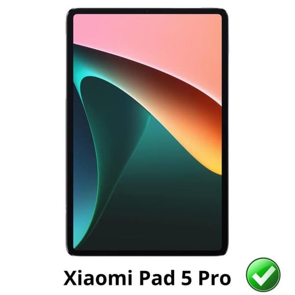 Skärmskydd - Phonillico - Xiaomi Pad 5 Pro - Paket med 2 - Repellent - Ultratunn