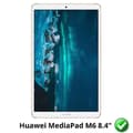 Miniatyrbild 2 av 3: Skärmskydd för Huawei MediaPad M6 8.4" [Pack 2] Plastfilm Skyddande Extra Tunn Phonillico