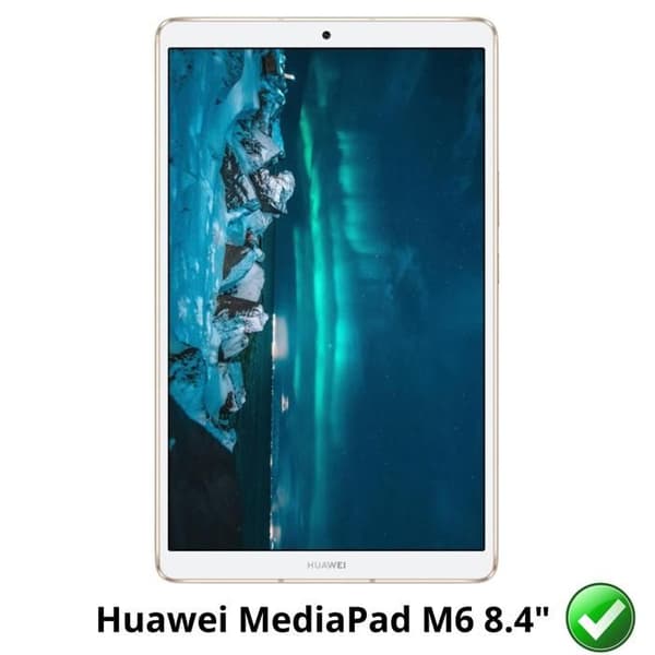 Skärmskydd för Huawei MediaPad M6 8.4" [Pack 2] Plastfilm Skyddande Extra Tunn Phonillico