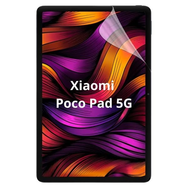 Skärmskydd - Phonillico - Xiaomi Poco Pad 5G - Förpackning med 2 - Resistenta - Ultratunna