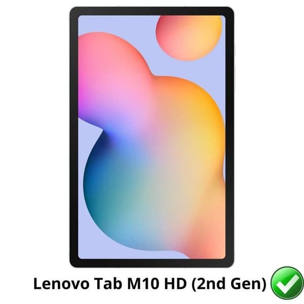Skärmskydd för Lenovo Tab M10 HD Gen 2 [Pack 2] Ultra Tunn Plastfilm Skyddande Phonillico