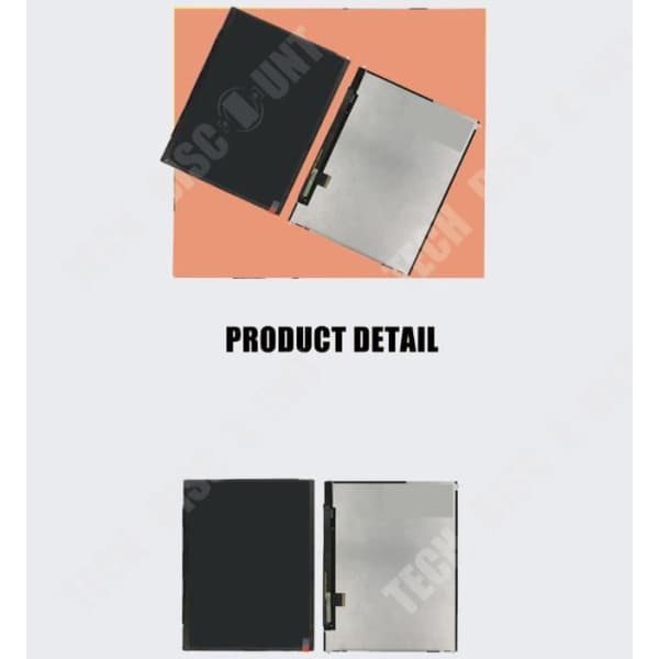 TD® Komplett skärm för Ipad Air 3 (2019) A2152 A2123 A2153 storlek 10,5" svart Pekglas + LCD-skärm Surfplatta -VISIODIRECT