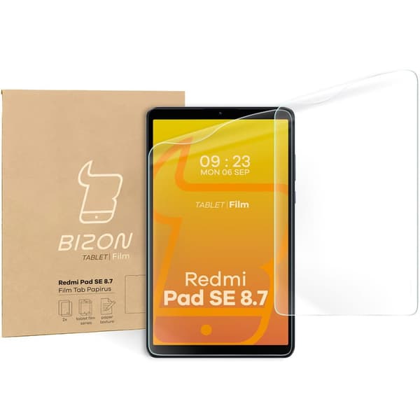 Bizon Film Tab Papirus pappersimitationsfolie för Xiaomi Redmi Pad SE 8.7'' 2 stycken