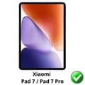 Miniatyrbild 2 av 3: Skydd för skärm för Xiaomi Pad 7 / Pad 7 Pro [Pack 2] Ultra tunn skyddande plastfilm Phonillico®