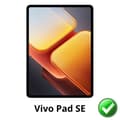 Miniatyrbild 2 av 3: Skyddsskärm för Vivo Pad SE [Paket 2] Ultra Tunn Plastskydd Phonillico®