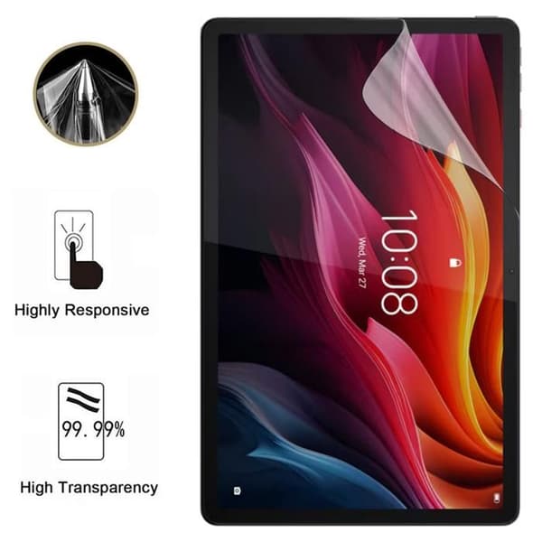 Skärmskydd för Lenovo K11 Plus [Pack 2] Ultra Tunt Plastskydd Motståndskraftigt Phonillico®