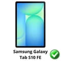 Miniatyrbild 2 av 3: Skyddsskydd för Samsung Galaxy Tab S10 FE [Pack 2] Ultra Tunn Plastfilm Skydd Phonillico®