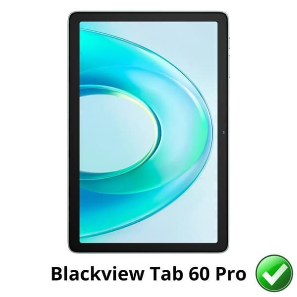 Skyddsskärm för Blackview Tab 60 Pro [Pack 2] Ultra Tunn Plastfilm Skydd Phonillico®