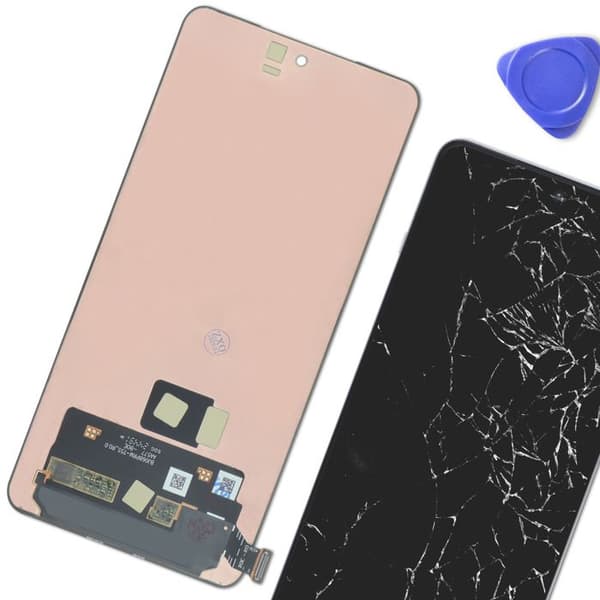 LCD-skärm för OnePlus 13R och Svart Touchscreen