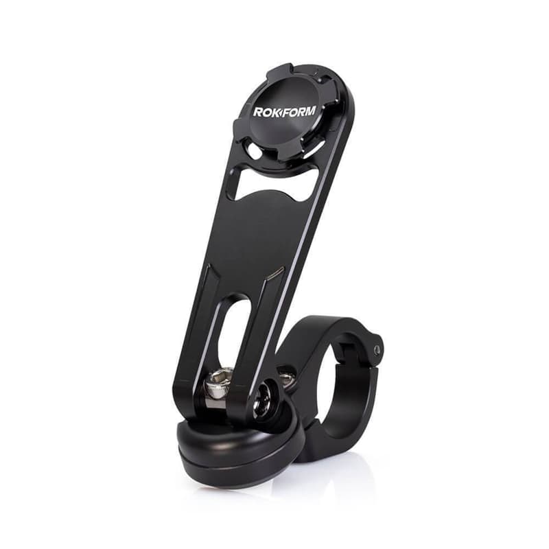 Rokform Mobilhållare Mc Handlebar Mount Svart 22,2-31,75Mm Styrmontering T6 Airc