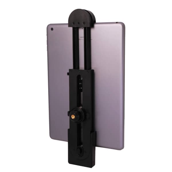 GEAR Nettbrett-/smarttelefonholderstativ med 1/4 stativgjenge Svart