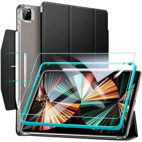 iPad Pro 12,9" 2021 Flip Case Hærdet glas ESR Ascend Trifold