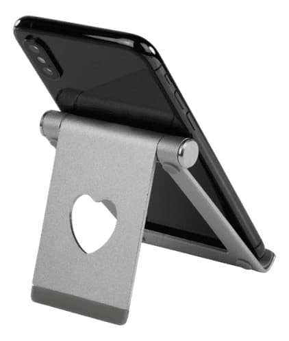 Deltaco Stativ för Smartphones och Surfplattor - Silver