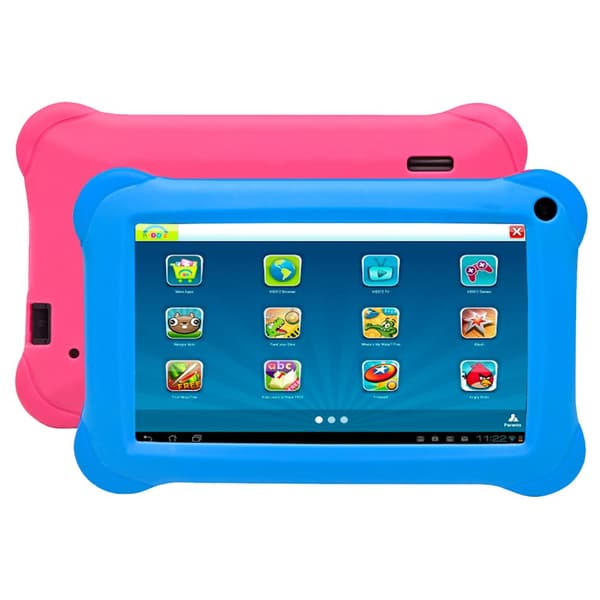 Tablet Kidz 7" Wifi 16 Gb Android 8.1GO TAQ-70353K Blå, Lyserød