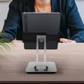 Miniatyrbild 3 av 4: LinQ HD3285 Multi-Angle Stabil Base Desktop Tablet Smartphone Hållare Svart Grå