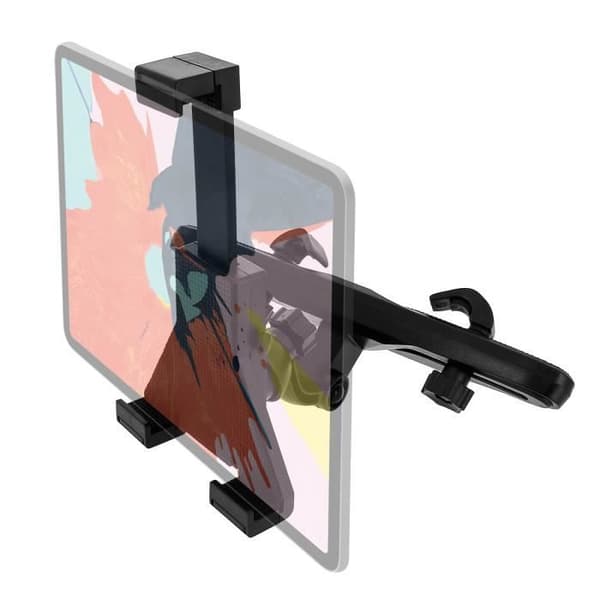Stöd för surfplatta - Akashi - Montering av nackstöd - Rotativ 360° - Bredd 90-170 mm - Svart