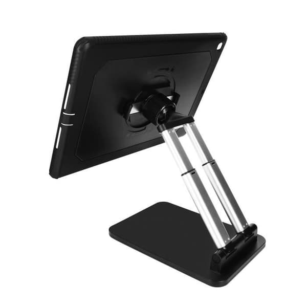 Bordsställ och fodral iPad 2018 och 2017 9.7, iPad Air Rotating Justerbar höjd Svart