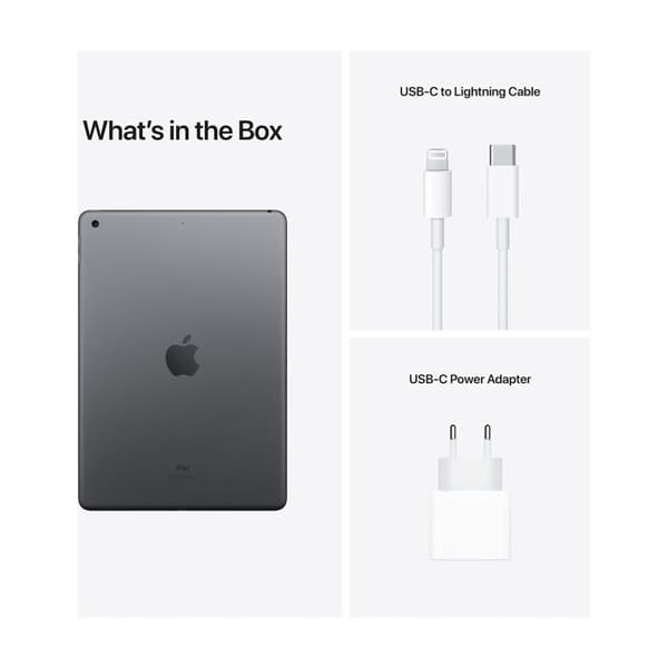 iPad 10,2" 64 GB 9. generasjons Wi-Fi Space Grey
