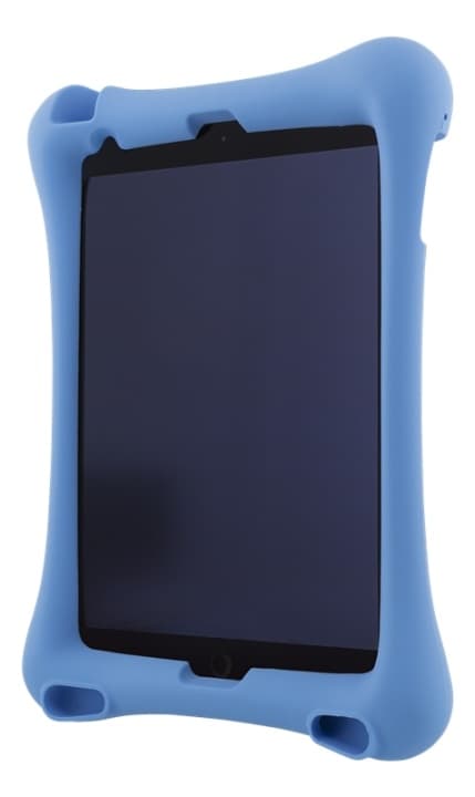 DELTACO Silikone cover til 10,2 "-10,5" iPads, stander, blå
