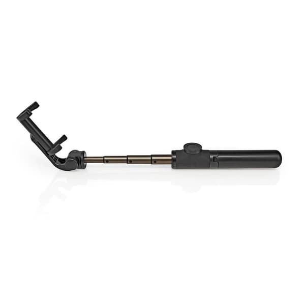 Nedis Bluetooth selfie stick | Bluetooth® verson: 4.2 | Maksimal skjermstørrelse: 3.54 " | Brettet lengde: 19 cm | Ufoldet lengde: 48 cm | Maksimal ve