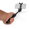Miniatyrbilde 11 av 11: Nedis Bluetooth selfie stick | Bluetooth® verson: 4.2 | Maksimal skjermstørrelse: 3.54 " | Brettet lengde: 19 cm | Ufoldet lengde: 48 cm | Maksimal ve
