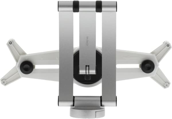 DELTACO, pad wall/table mount, arm, 45 tilt, 180 swivel, aluminium