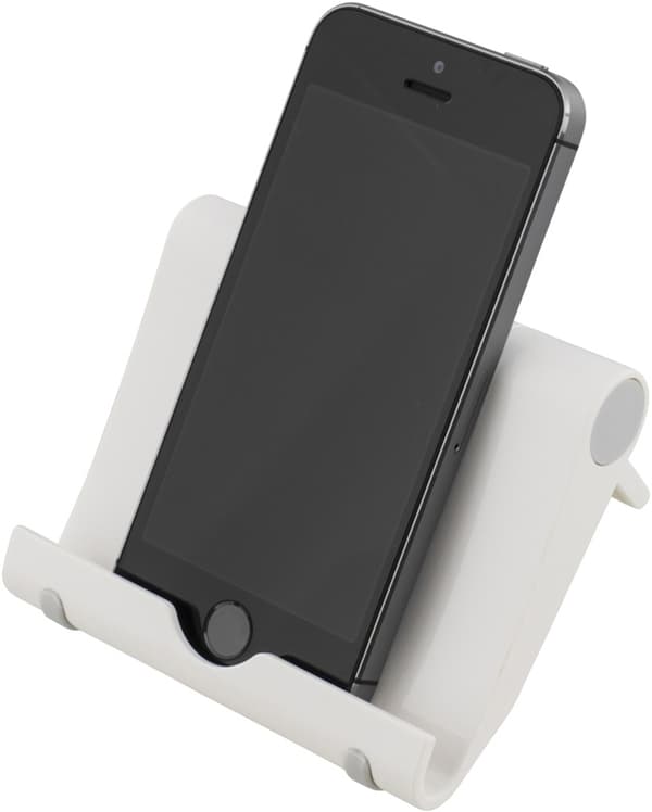 DELTACO foldable pad stand, White plastic