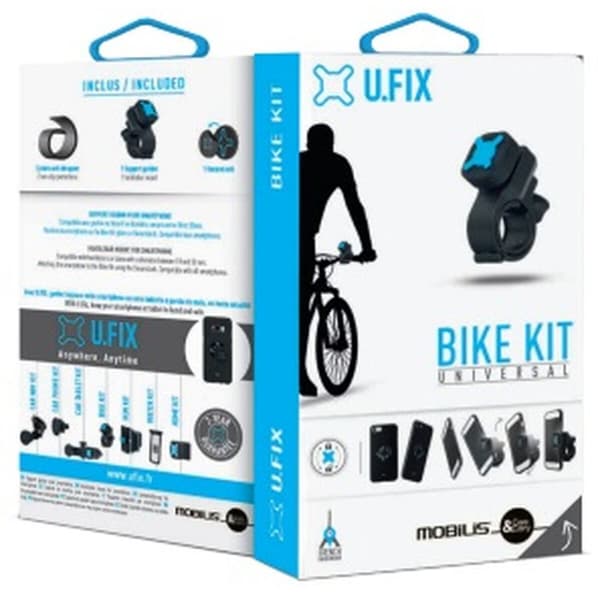 Universal smartphone holder til cykler Mobilis 044002 Sort