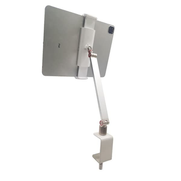 Tablet bordholder tabletholder 360° roterende Sølv
