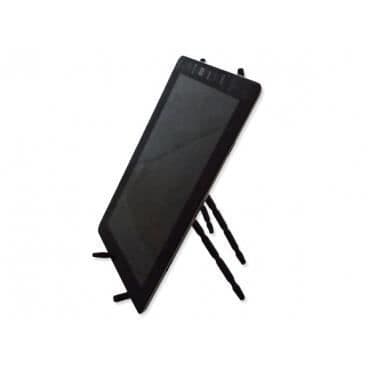 iPad-stöd i form av en spindel med 8 ben svart surfplatta.