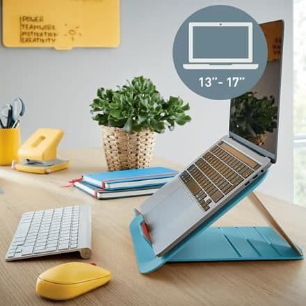 Laptopställ - Blå - Leitz Ergo