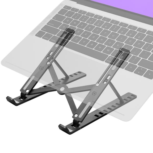 SWMAGICSTAND2 Bærbart bordstativ for laptop/nettbrett maks 15,6" Sort