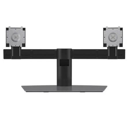 DELL DUAL MONITOR STAND - MDS19/. Aluminium, Sort